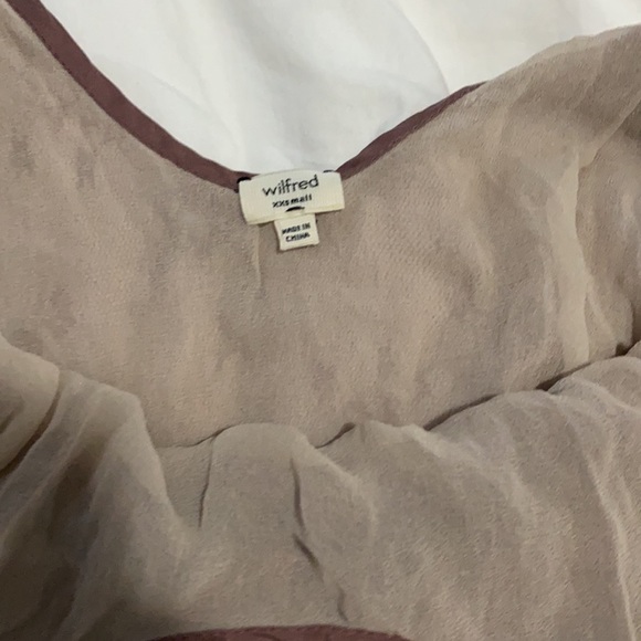 Wilfred silk tank blouse - Picture 3 of 3